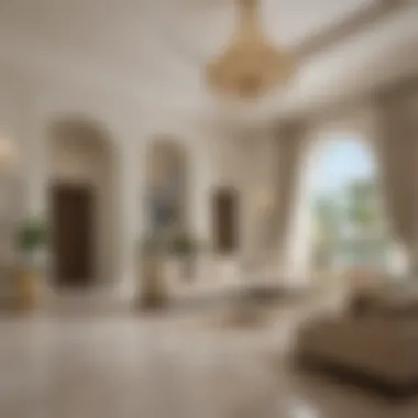 Exquisite Interior Elegance Luxurious interior design of a villa in Damac Lagoons
