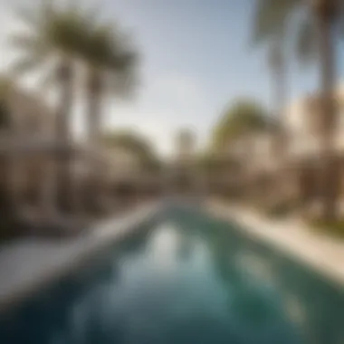 Serene Outdoor Escapes Relaxing outdoor spaces and amenities in Damac Lagoons