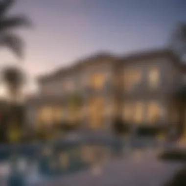 Luxurious Villa in Montgomerie Emirates Hills Elegant villa in Montgomerie Emirates Hills with contemporary architecture and serene surroundings.