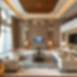 Luxurious Living Room in Mudon Al Naseem