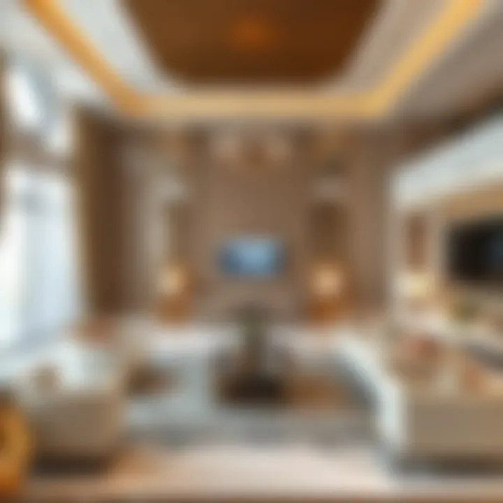 Luxurious Living Room in Mudon Al Naseem
