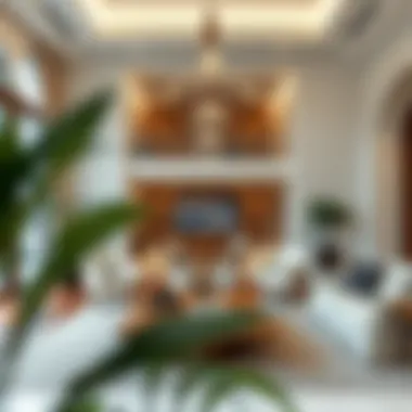 Elegant Interior of Mudon Arabella Townhouse Spacious interior layout of a Mudon Arabella Townhouse highlighting elegant design