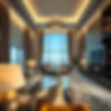 Spacious Interiors of Nad Al Sheba Villas Luxurious interior design of a Nad Al Sheba Villa highlighting spacious living areas