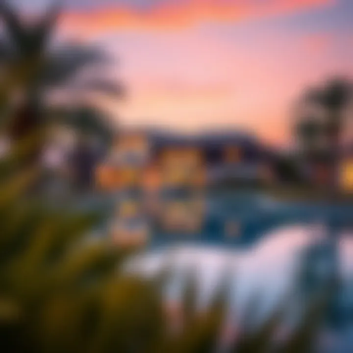 Luxury villas overlooking the serene waters of Nakheel Palm Jebel Ali