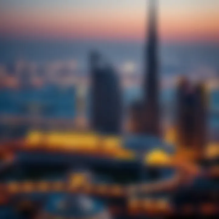 Stunning skyline of Dubai showcasing luxury real estate