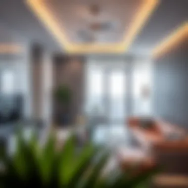 Modern apartment interior showcasing stylish design