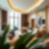 Stunning Luxury Apartment Design in Dubai A beautifully staged luxury apartment in Dubai showcasing modern design.