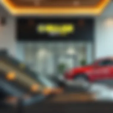 Dollar Rent a Car office in Dubai