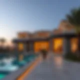 Stunning view of Arabian Ranches luxury villa