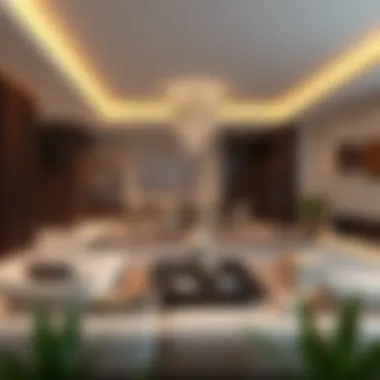 Luxurious interior design of a Nshama property reflecting contemporary living