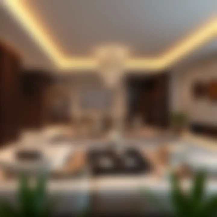 Luxurious interior design of a Nshama property reflecting contemporary living