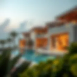 Luxurious villa with sea view in Palm Jumeirah