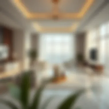 Elegantly Designed Penthouse Interior Luxurious interior of Five Palm penthouse with modern decor