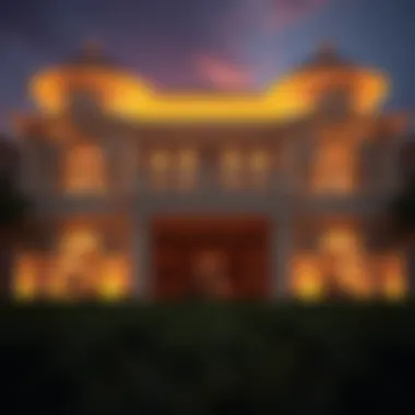 Stunning architectural design of a villa in Royal Park Dubai