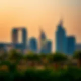 Stunning skyline view of Rukan 3 showcasing modern architecture