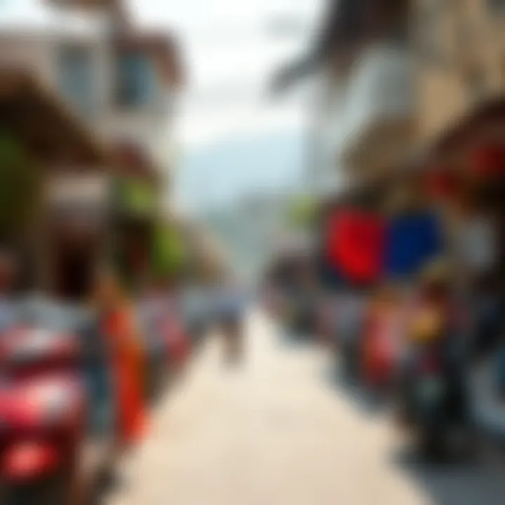 Life in Rukan: A Vibrant Community Vibrant street life showcasing the community spirit