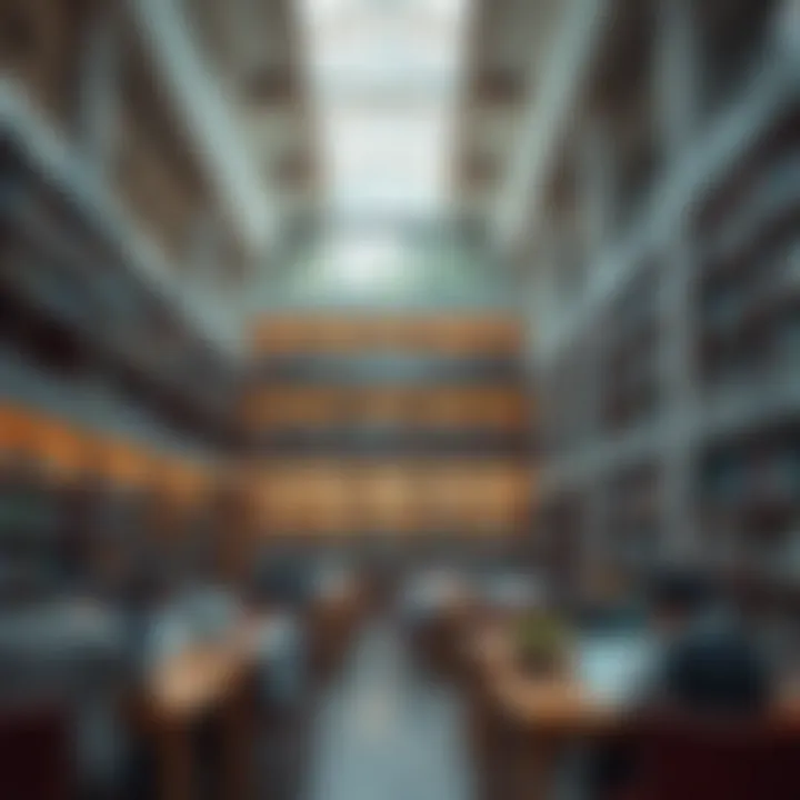 Resourceful Learning Hub at SABIS International School SABIS International School library filled with students reading and studying