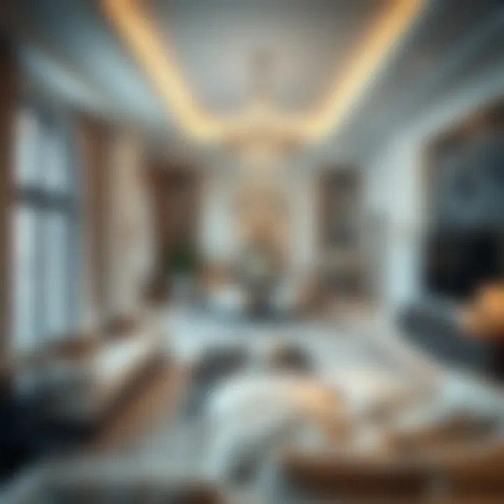 Interior design showcasing the elegance of Shamsa Townhouse