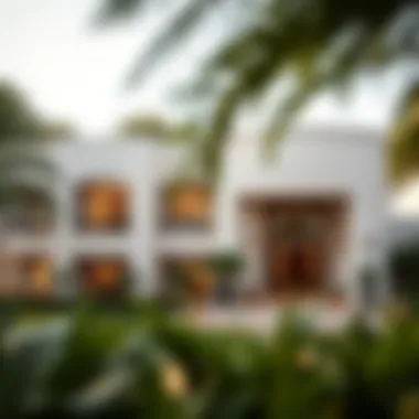 Elegant Exterior of Sobha Villas Stunning exterior view of a Sobha Villa surrounded by lush greenery