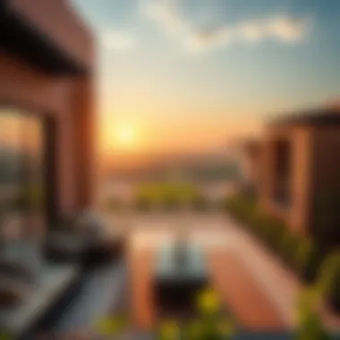 Breathtaking Views from Sports City Villas Stunning outdoor views from a Sports City villa