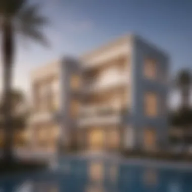 Architectural Elegance in Springs Dubai A modern villa in Springs Dubai, highlighting architectural elegance and outdoor spaces.