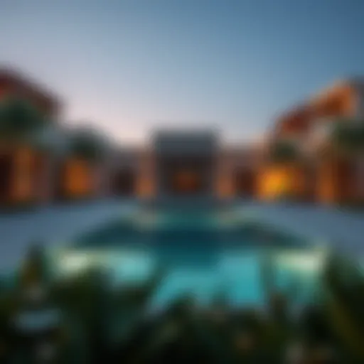 Stunning architectural design of Tilal Al Ghaf villas