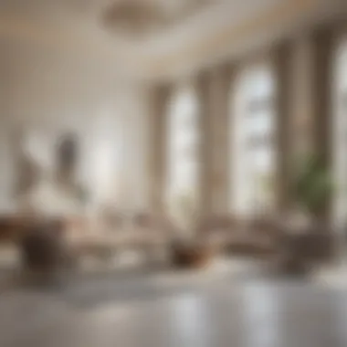 Luxurious Interior of a Townhome Interior of a luxurious townhome
