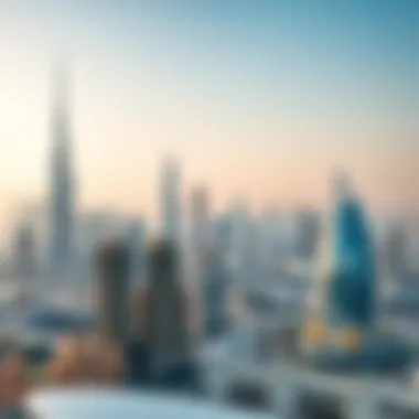 Luxury Living in Dubai Dubai skyline showcasing luxury apartments