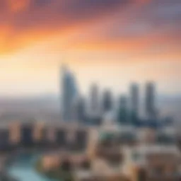 Luxurious skyline view of Dubai showcasing high-end properties