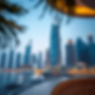 Dubai's Real Estate Market and Financial Insights Dubai skyline with financial implications