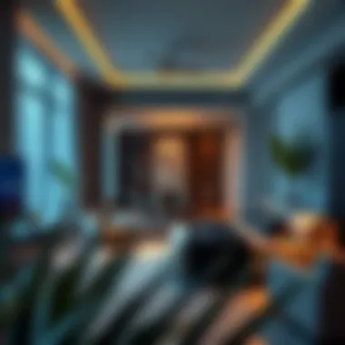 Trendy Luxury Apartment Interior Trendy interior design of a luxury apartment