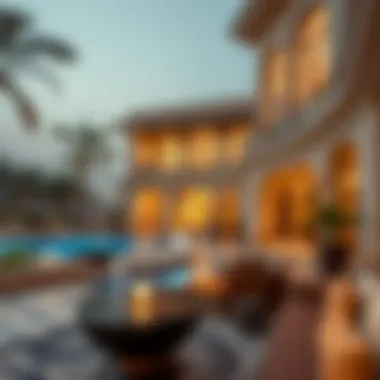 Dubai's Luxurious Real Estate Market Luxurious real estate properties in Dubai.