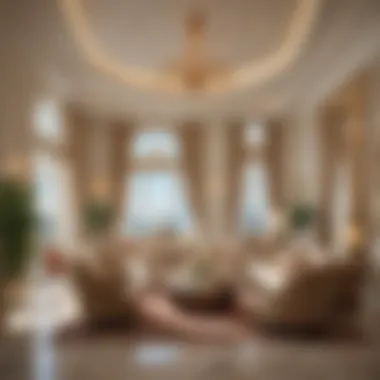 Opulent Living Spaces in Dubai Lavish interior design of a luxury residence in Dubai
