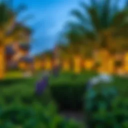 Lush greenery in the Springs Community