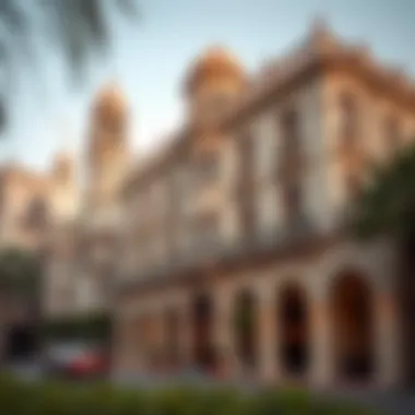 Historical Context of Union House Historical context of Union House with surrounding landmarks