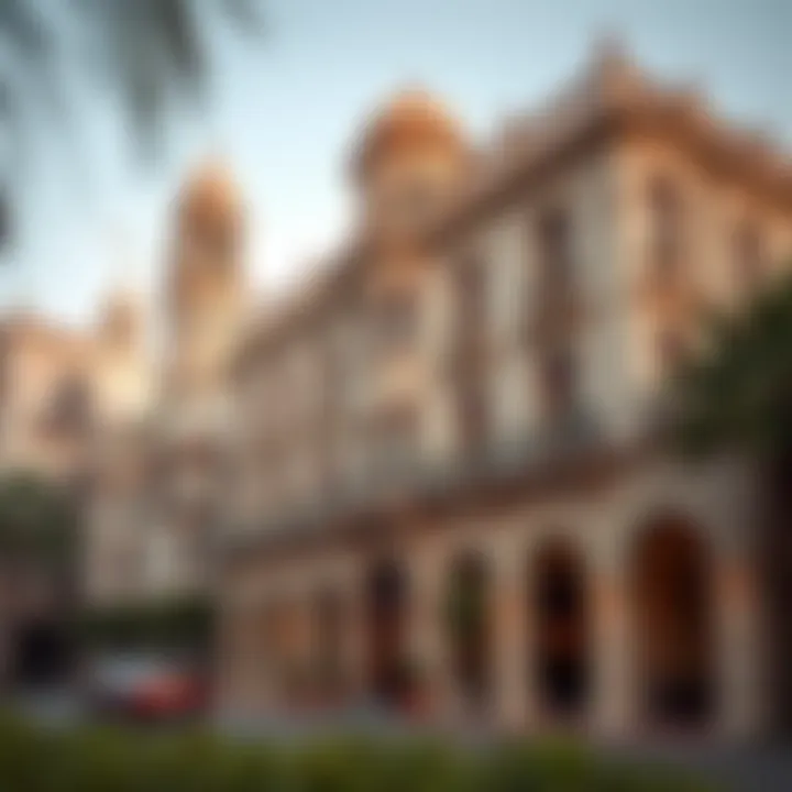 Historical Context of Union House Historical context of Union House with surrounding landmarks