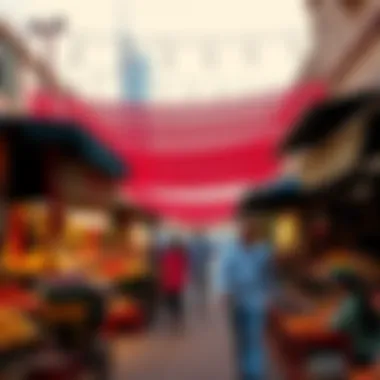 Vibrant Markets of Jumeirah Vibrant markets reflecting Jumeirah's cultural diversity