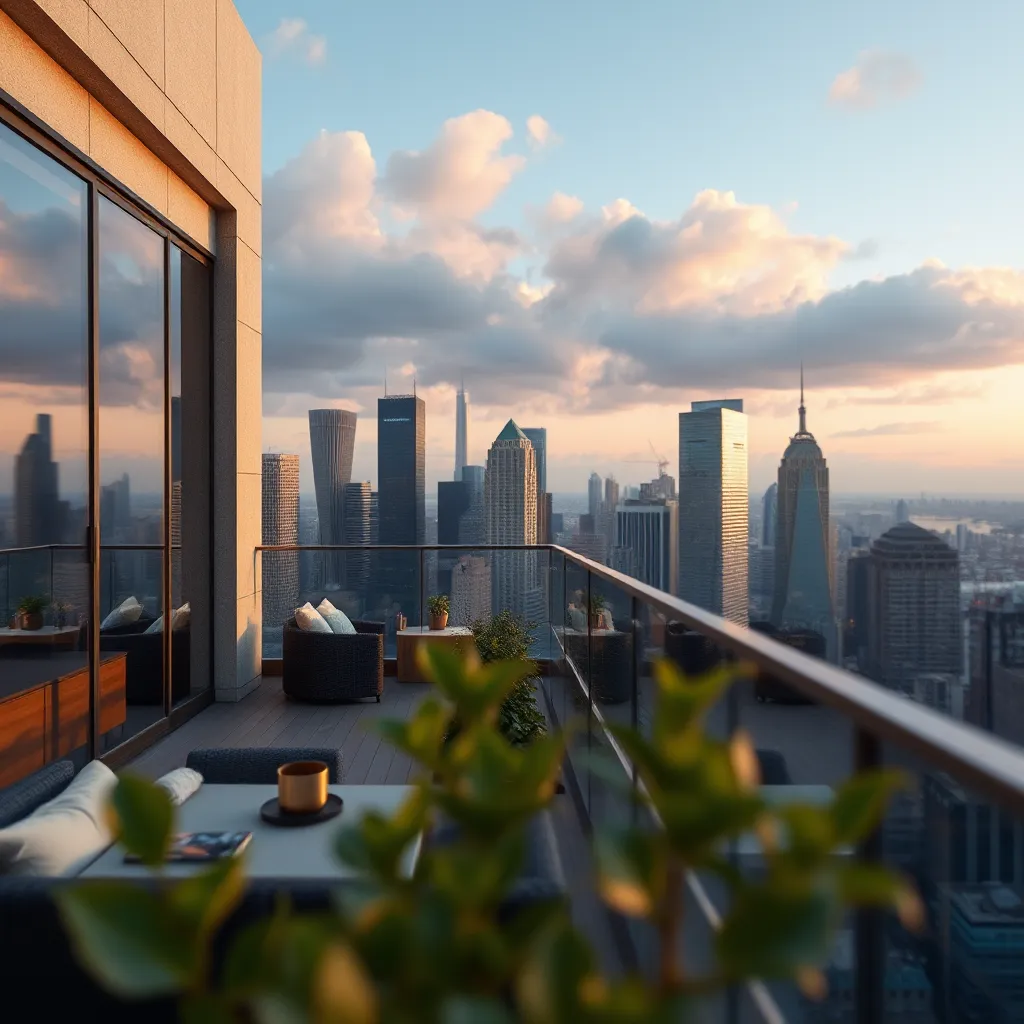 Beautiful view of Affordable Luxury Penthouse With Open Concept